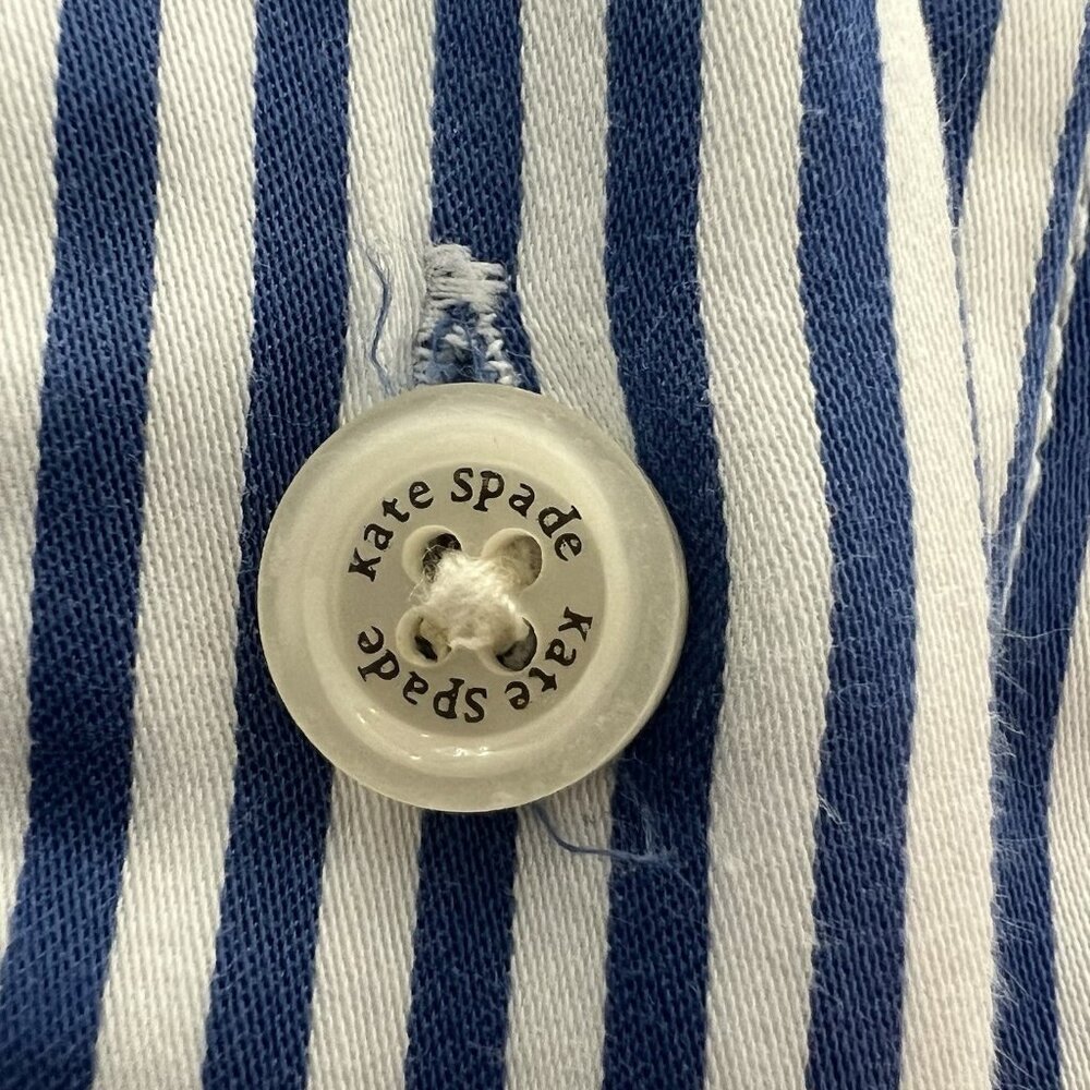 Broome Street Kate Spade Women's Shirtdress Small Size striped NWOT - Picture 9 of 11